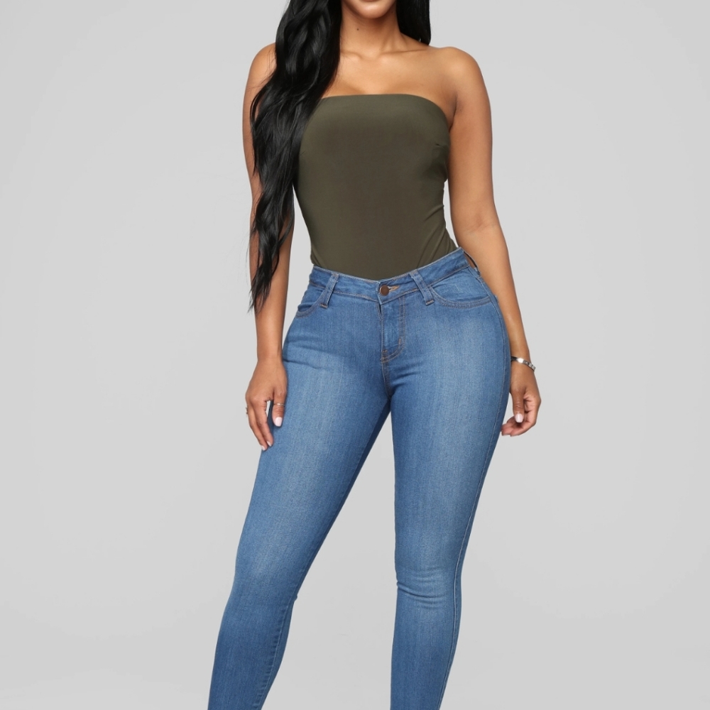 Fashion Nova Classic Mid-rise Skinny Jeans